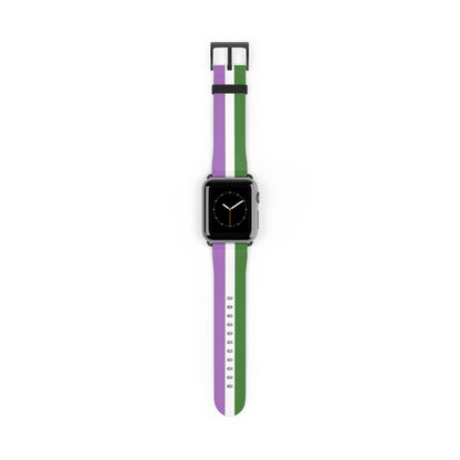 genderqueer watch band for Apple iwatch, black