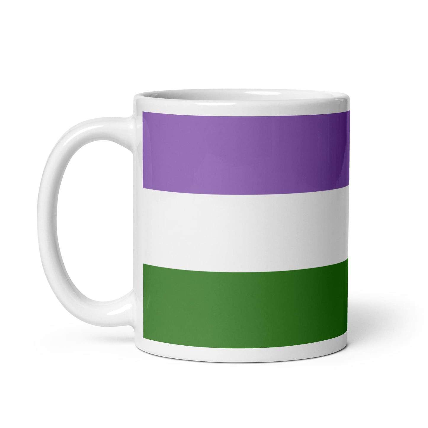 genderqueer coffee mug left