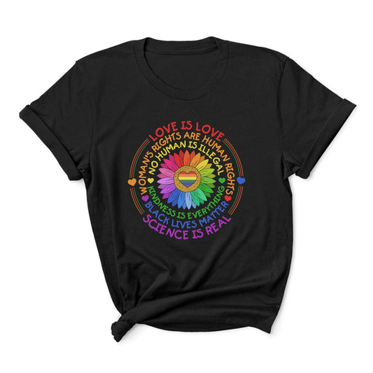 LGBT pride shirt, human rights tee, main