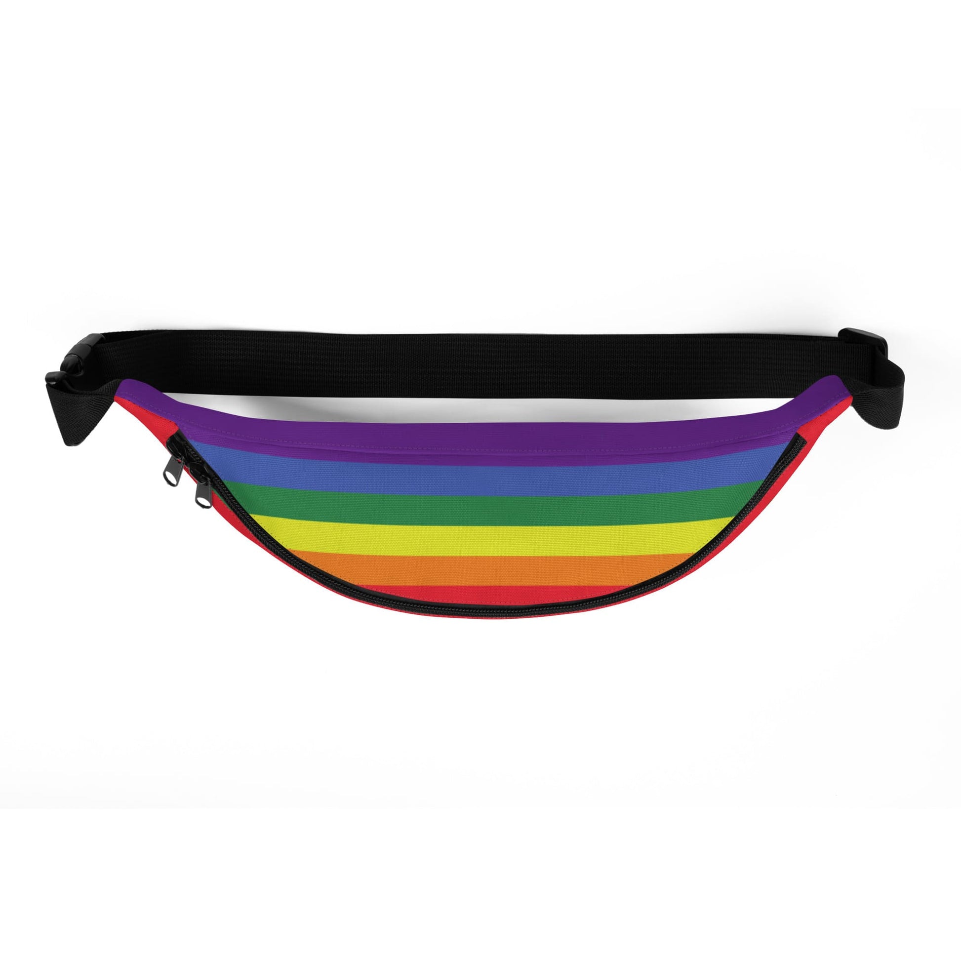 LGBT pride fanny pack, cute cat LGBTQ waist bag, top