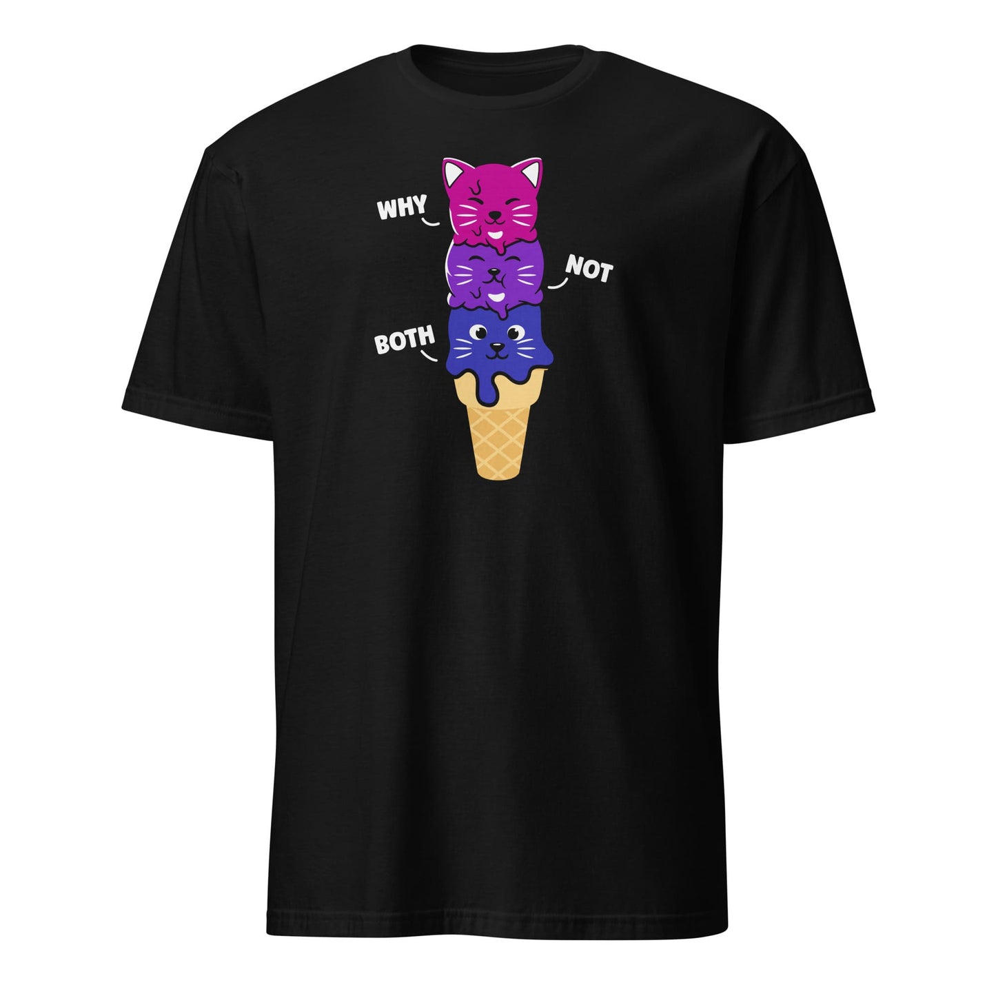 bisexual shirt, funny cute kawaii cats, hang