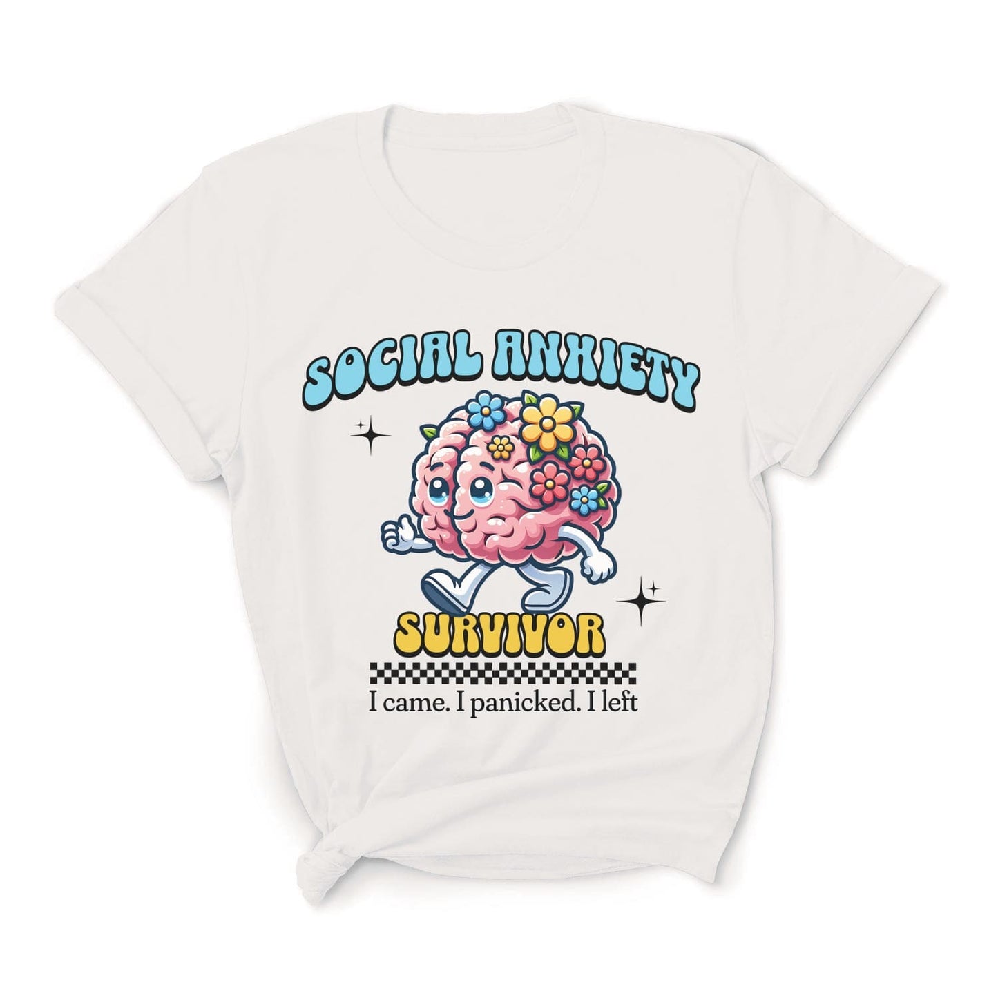 Kawaii social anxiety t-shirt