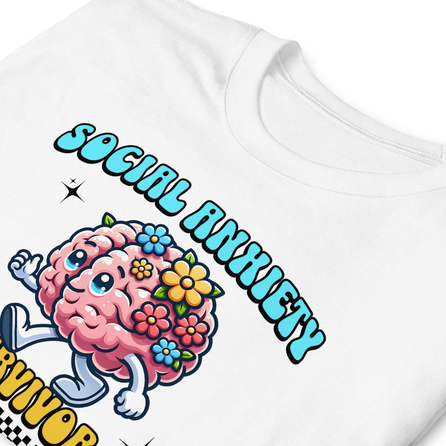 Kawaii social anxiety t-shirt