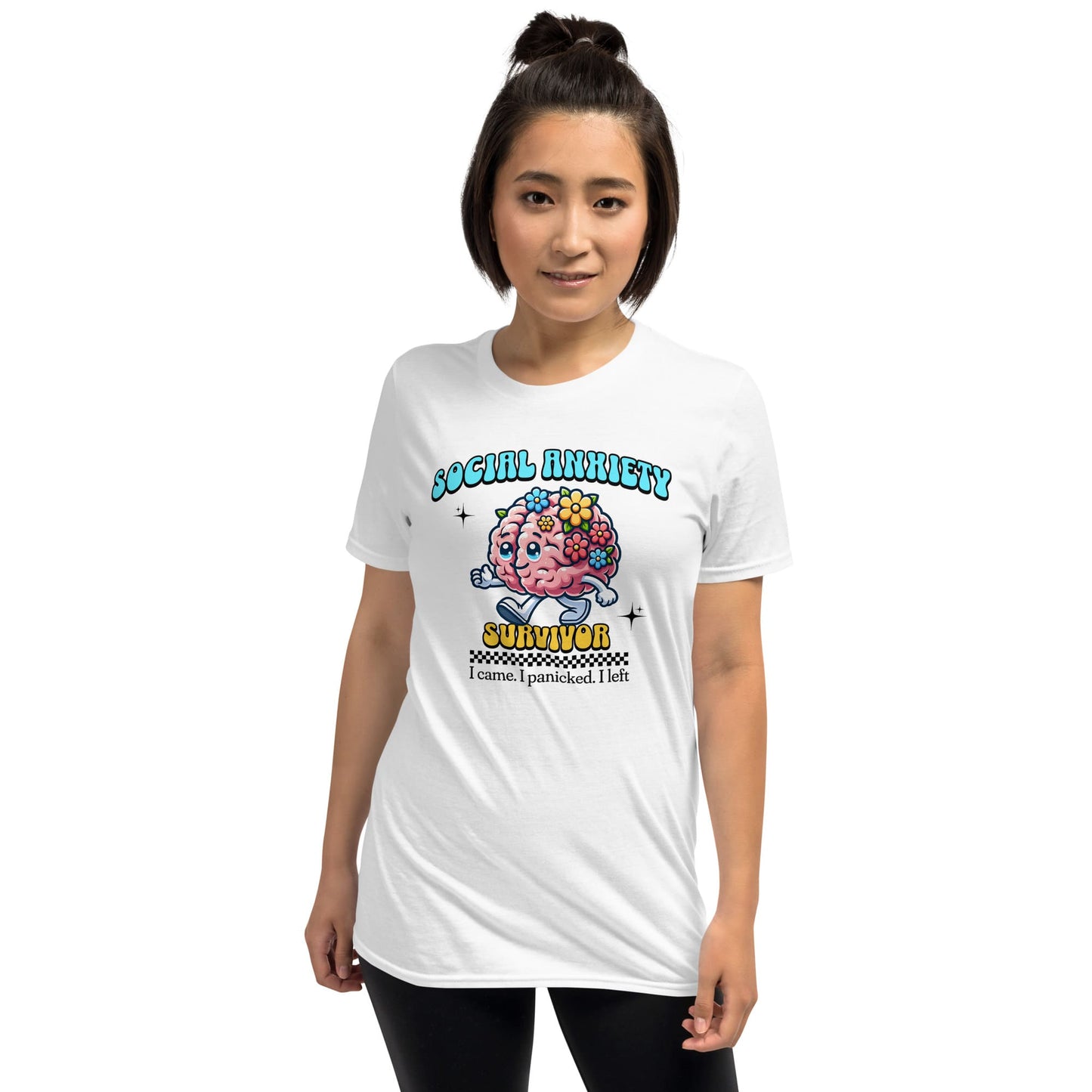 Kawaii social anxiety t-shirt
