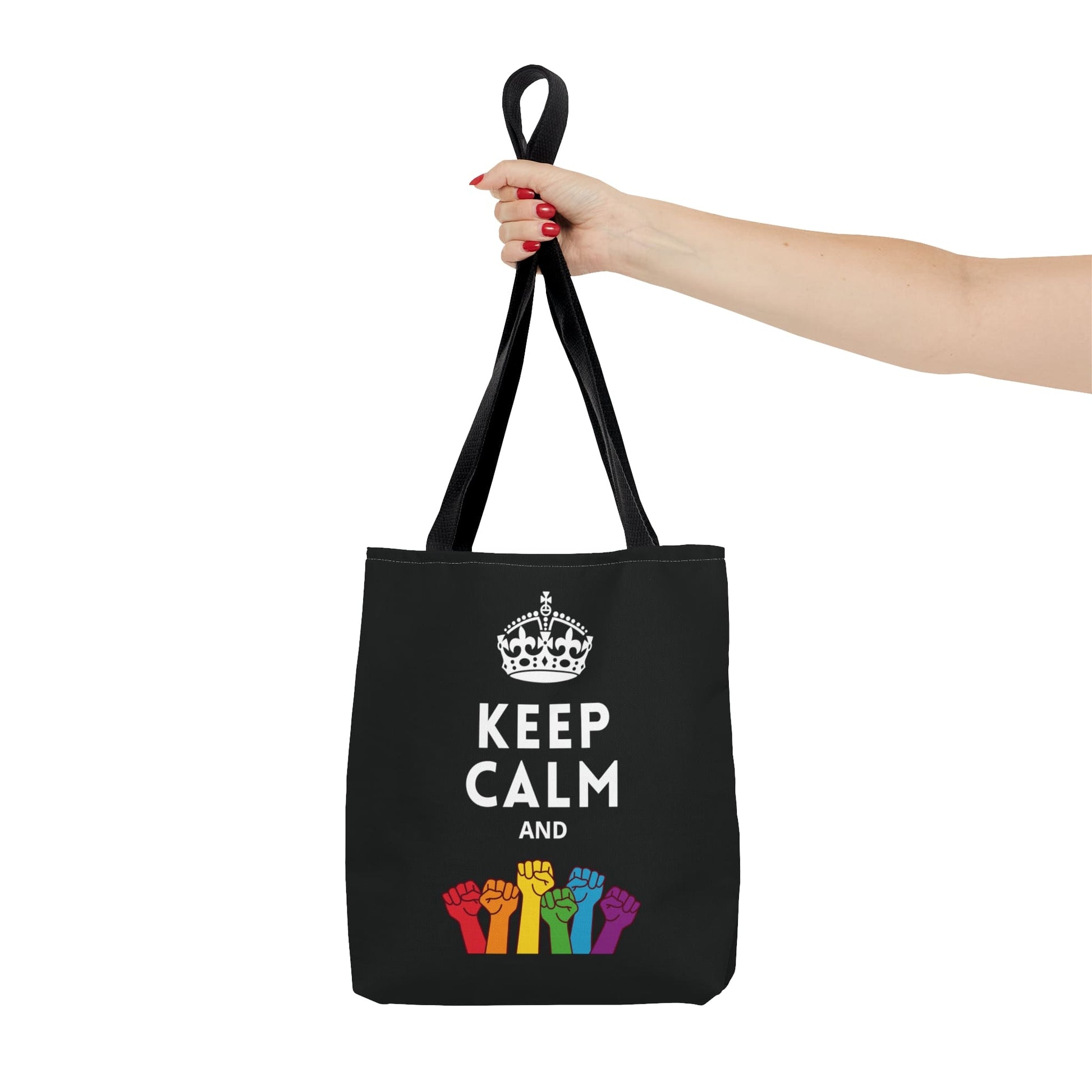 pride tote bag, fight LGBTQ rights bag, small