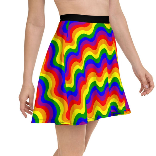 LGBT pride skirt, right