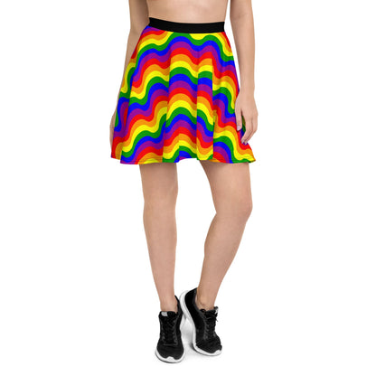 LGBT pride skirt, front