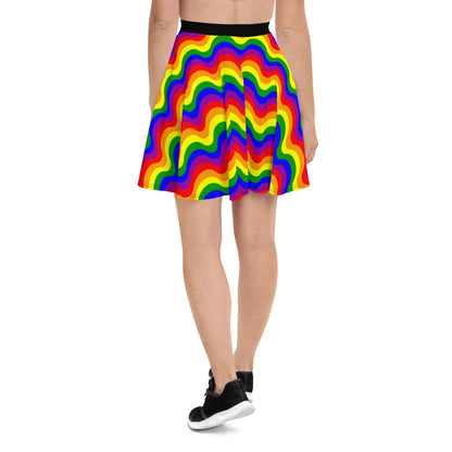LGBT pride skirt, back