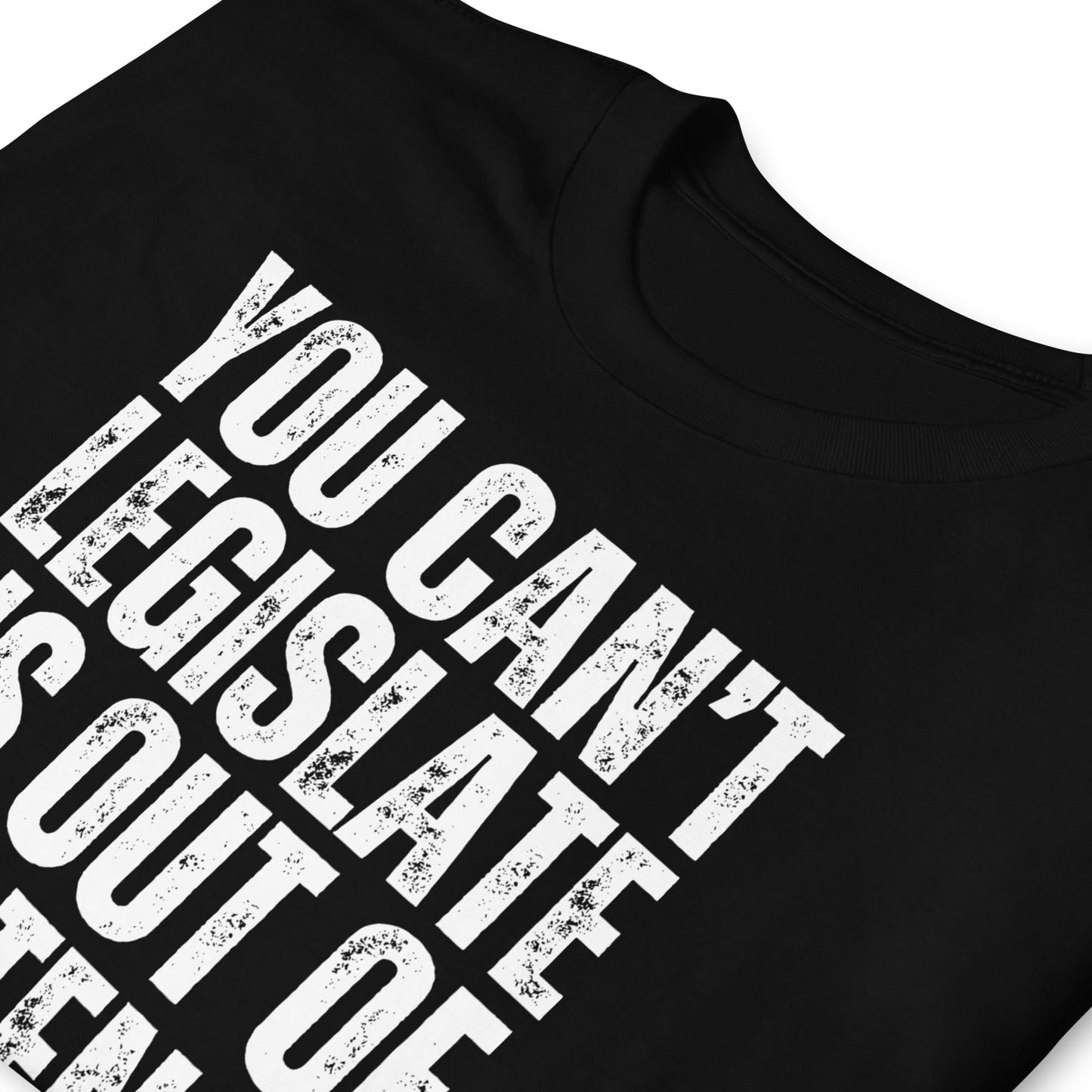 Black t-shirt with white text on a white background: LGBTQ Rights Shirt, LGBT Resist Tee, Anti Trump Anti Elon T-Shirt, Equality TShirt, Pride Activist Apparel, Social Justice Gift For Queer
