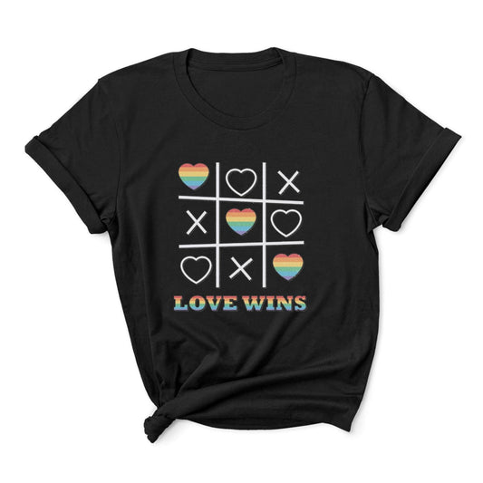LGBT shirt, love wins pride tee, main