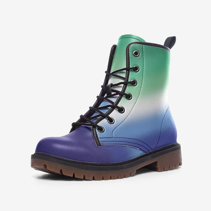 gay mlm shoes, vincian flag combat boots