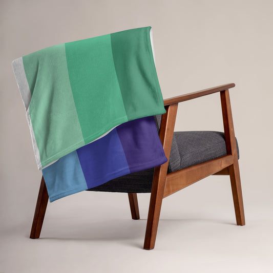 gay mlm blanket on chair