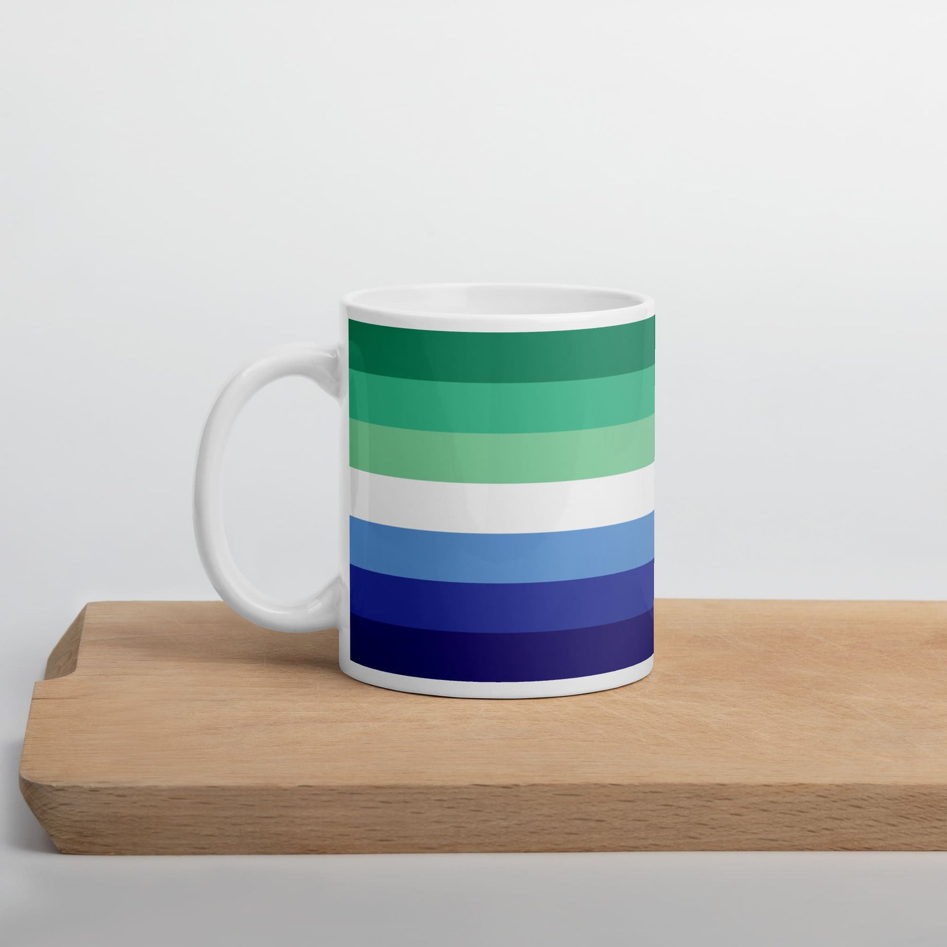 gay mlm coffee mug on table
