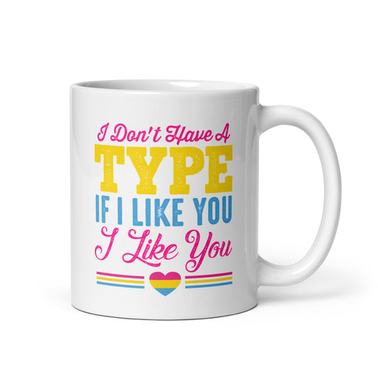 pansexual mug, funny pan pride coffee or tea cup