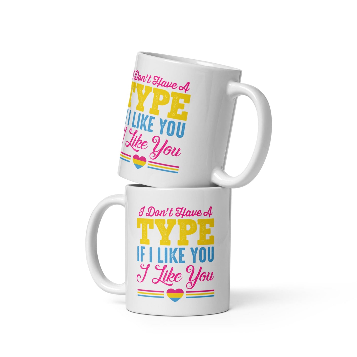 pansexual mug, funny pan pride coffee or tea cup both sides