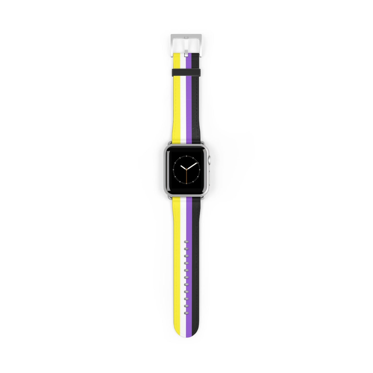 nonbinary watch band for Apple iwatch, silver