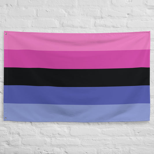 Omnisexual flag wall tapestry