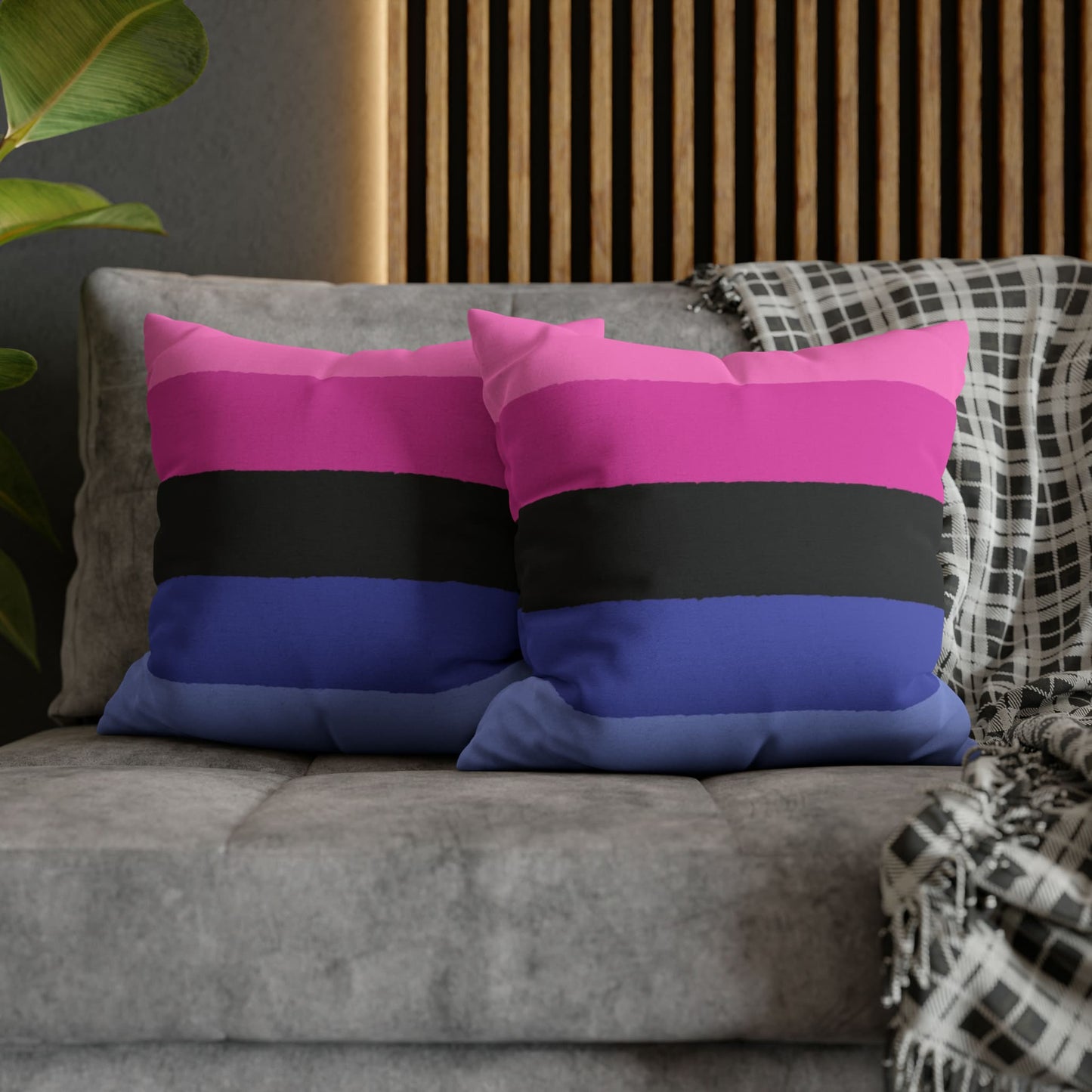 2 omnisexual pillow on couch