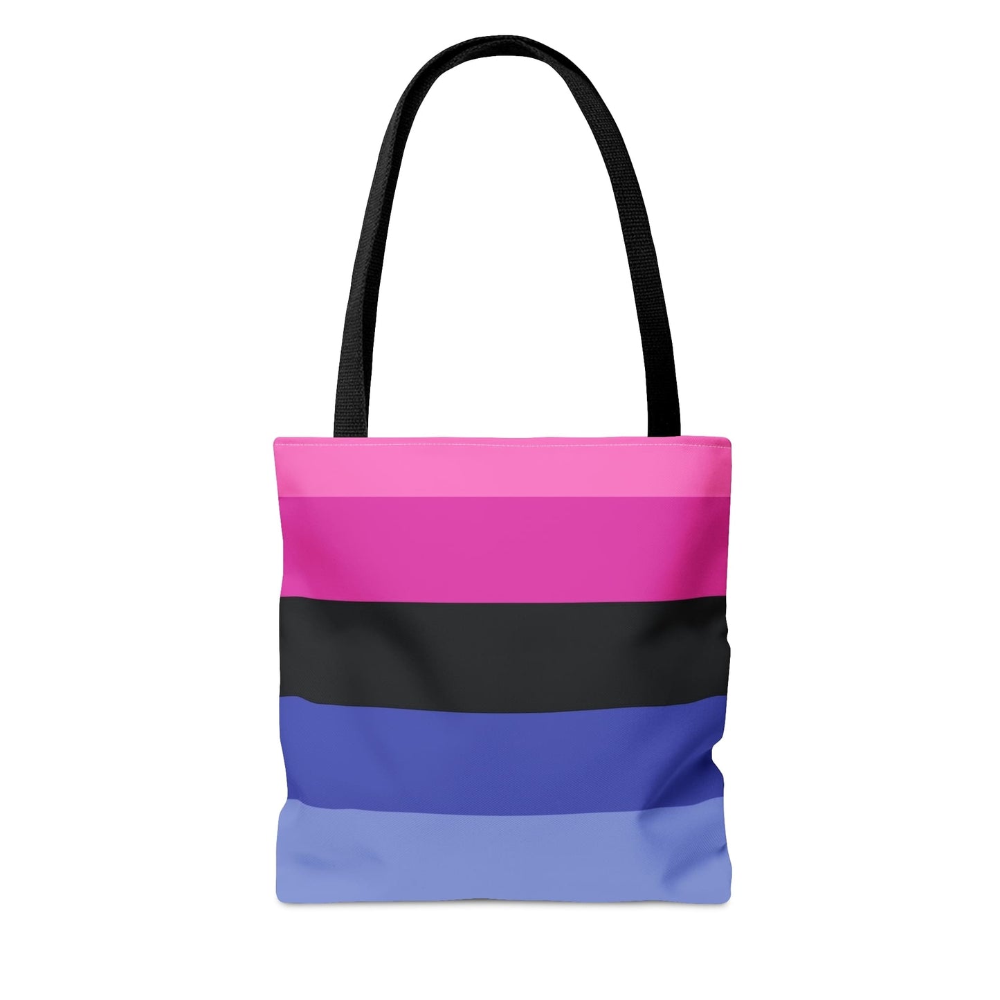 Omnisexual tote bag cute cat, back