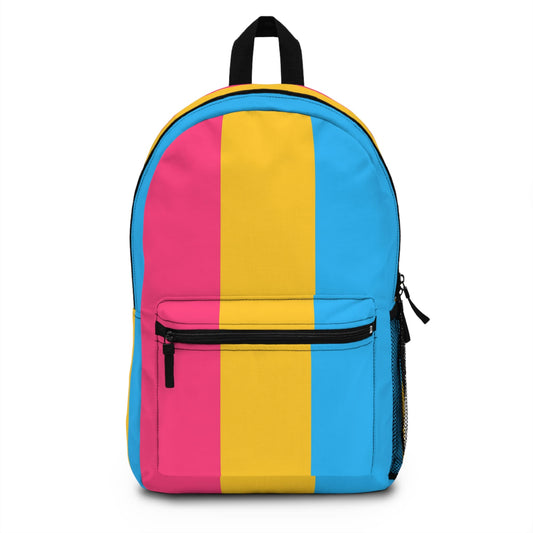 pansexual backpack front