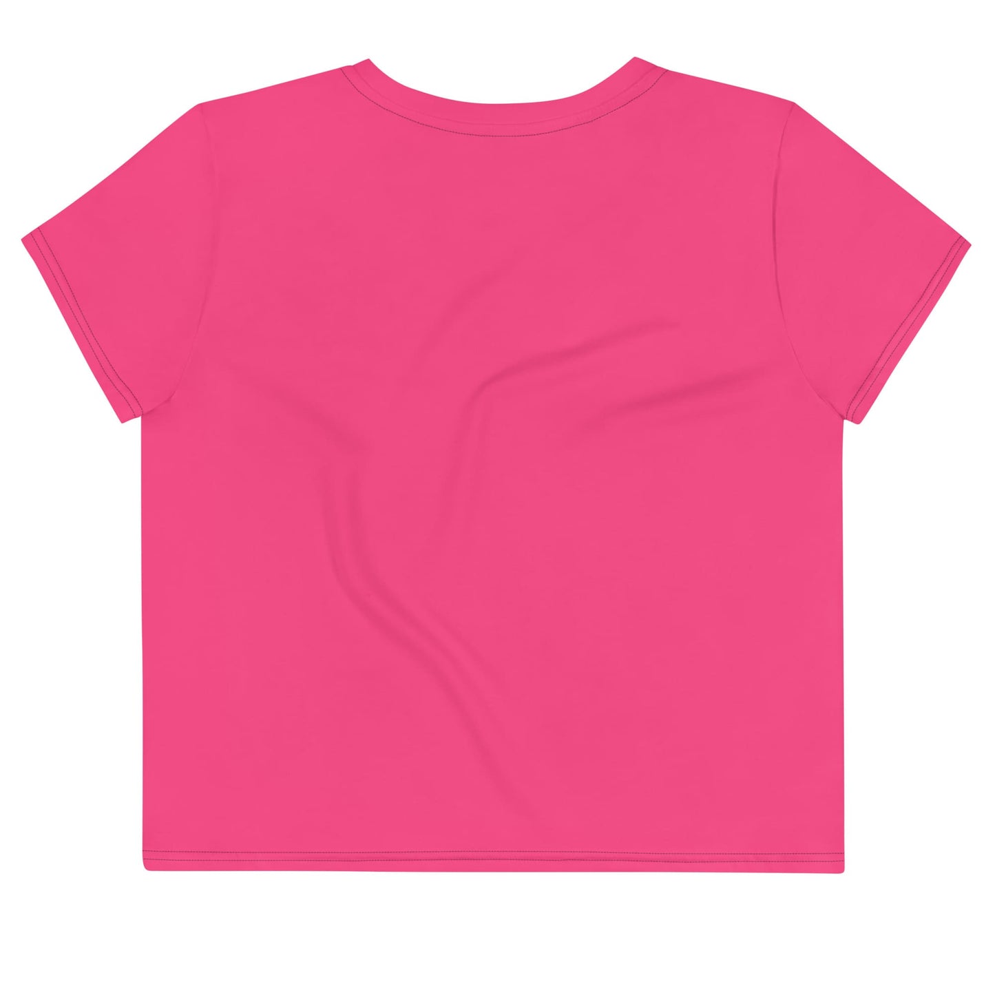 pansexual crop top, flatlay back