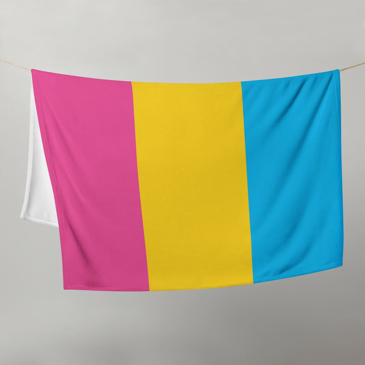 pansexual blanket hanging