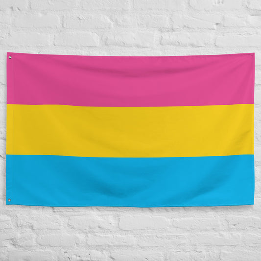 Pansexual flag wall tapestry