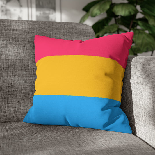pansexual pillow on sofa
