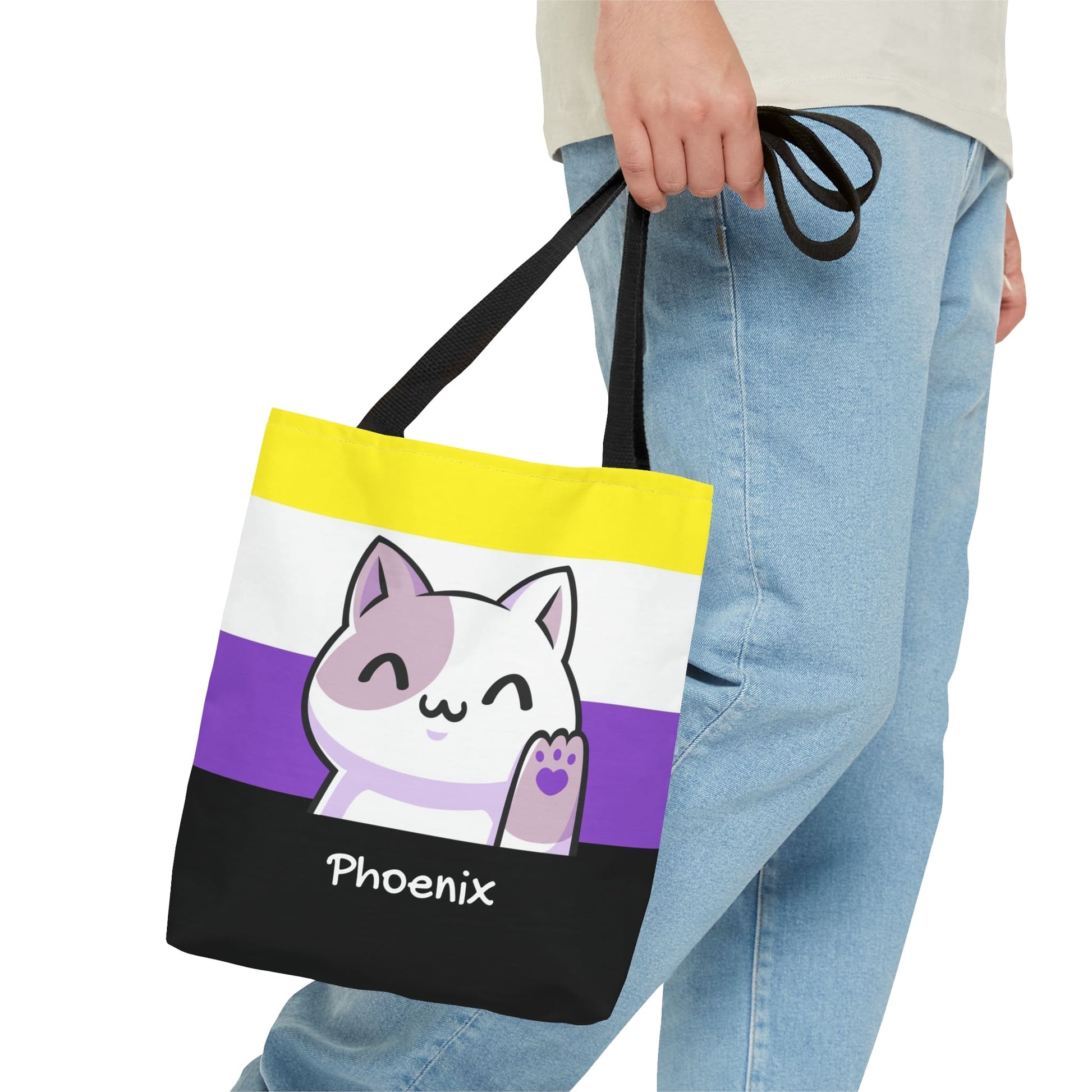 custom non binary tote bag, small