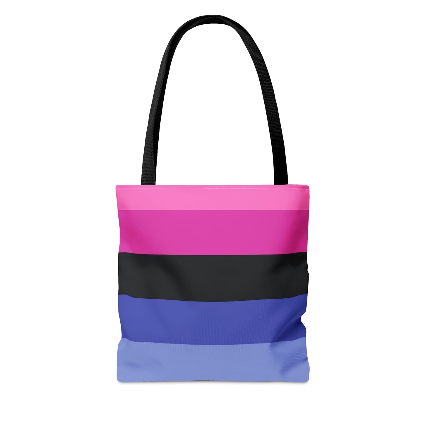 custom omnisexual tote bag, back