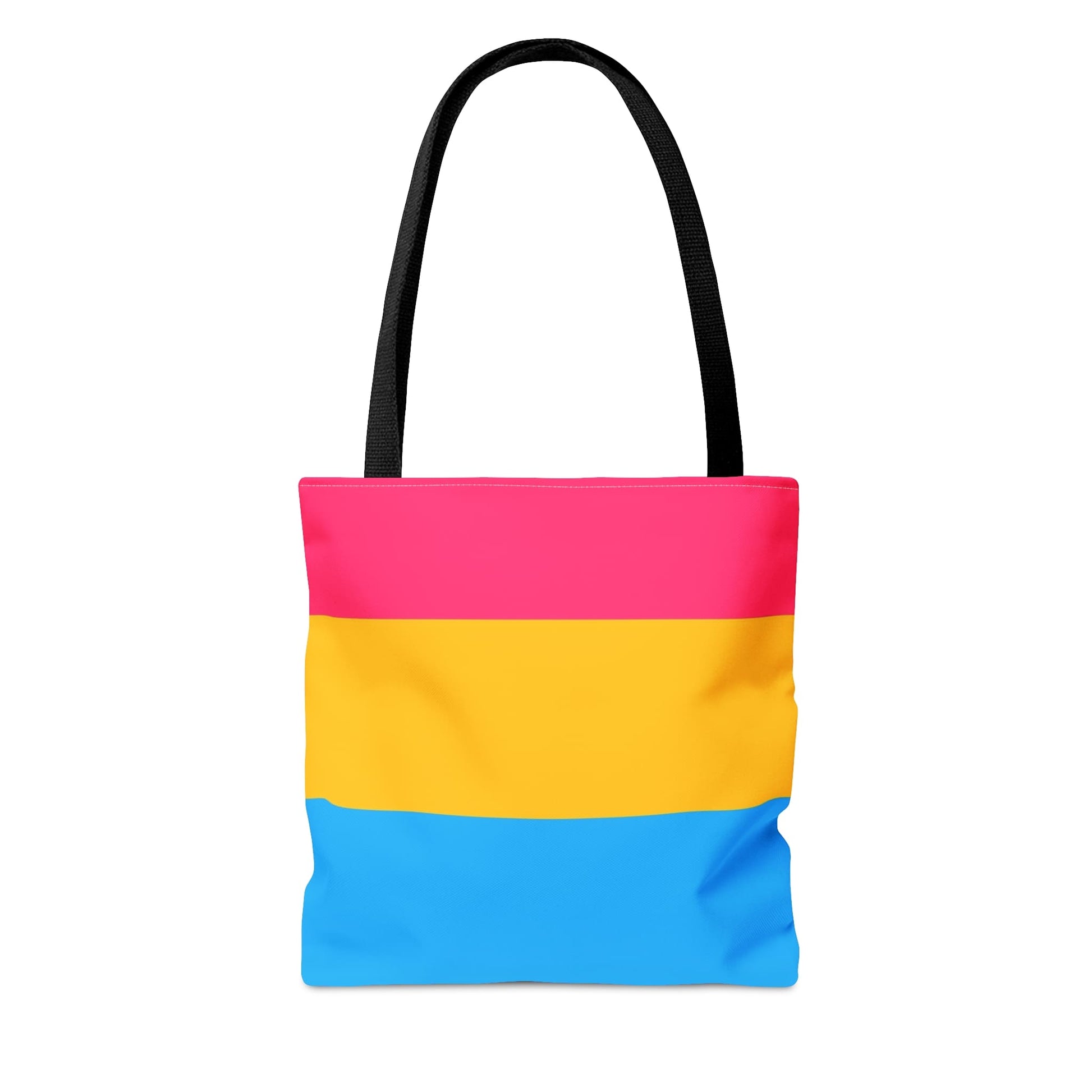 custom pansexual tote bag, back
