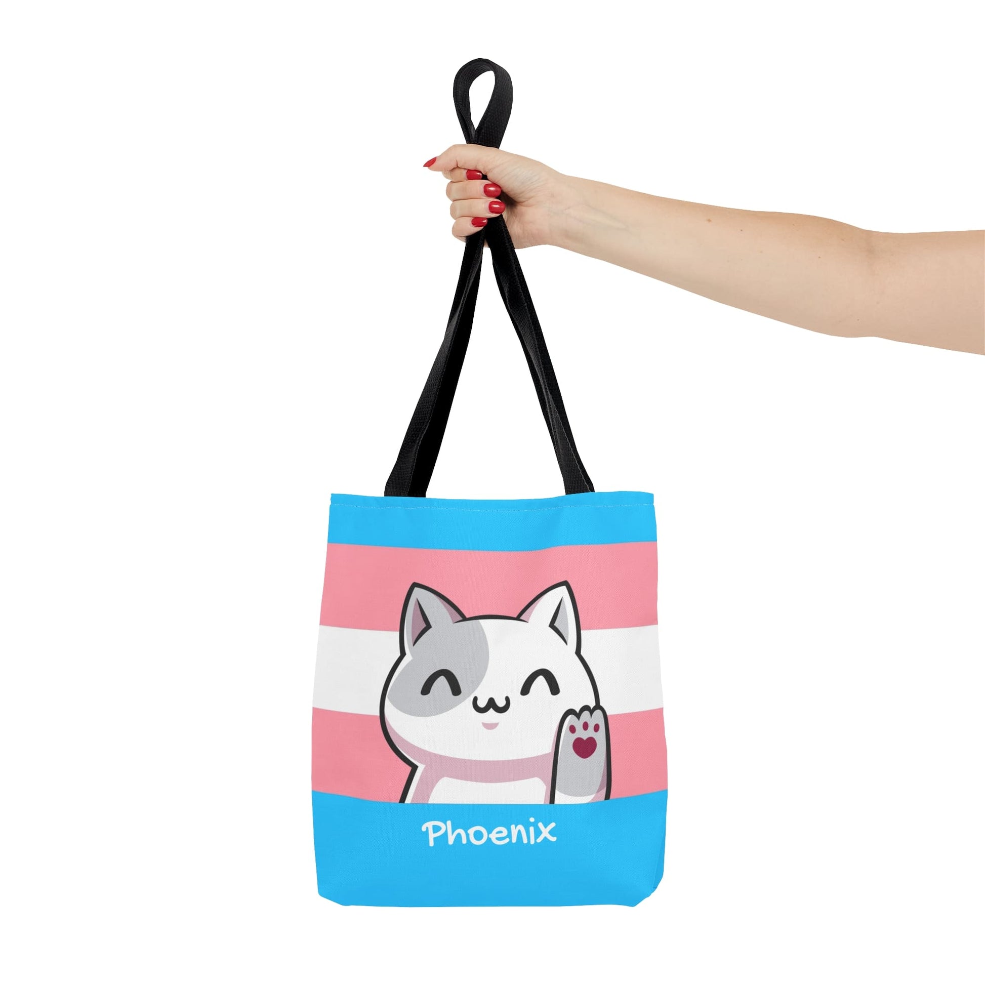 custom transgender tote bag, small