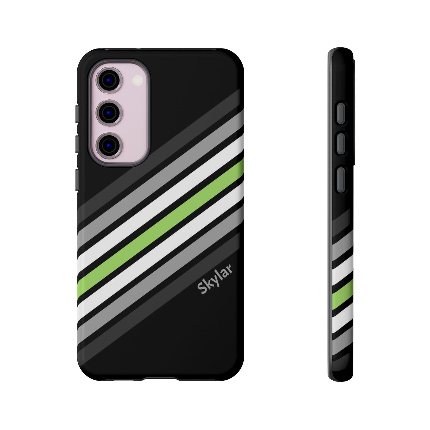 agender phone case personalized, front