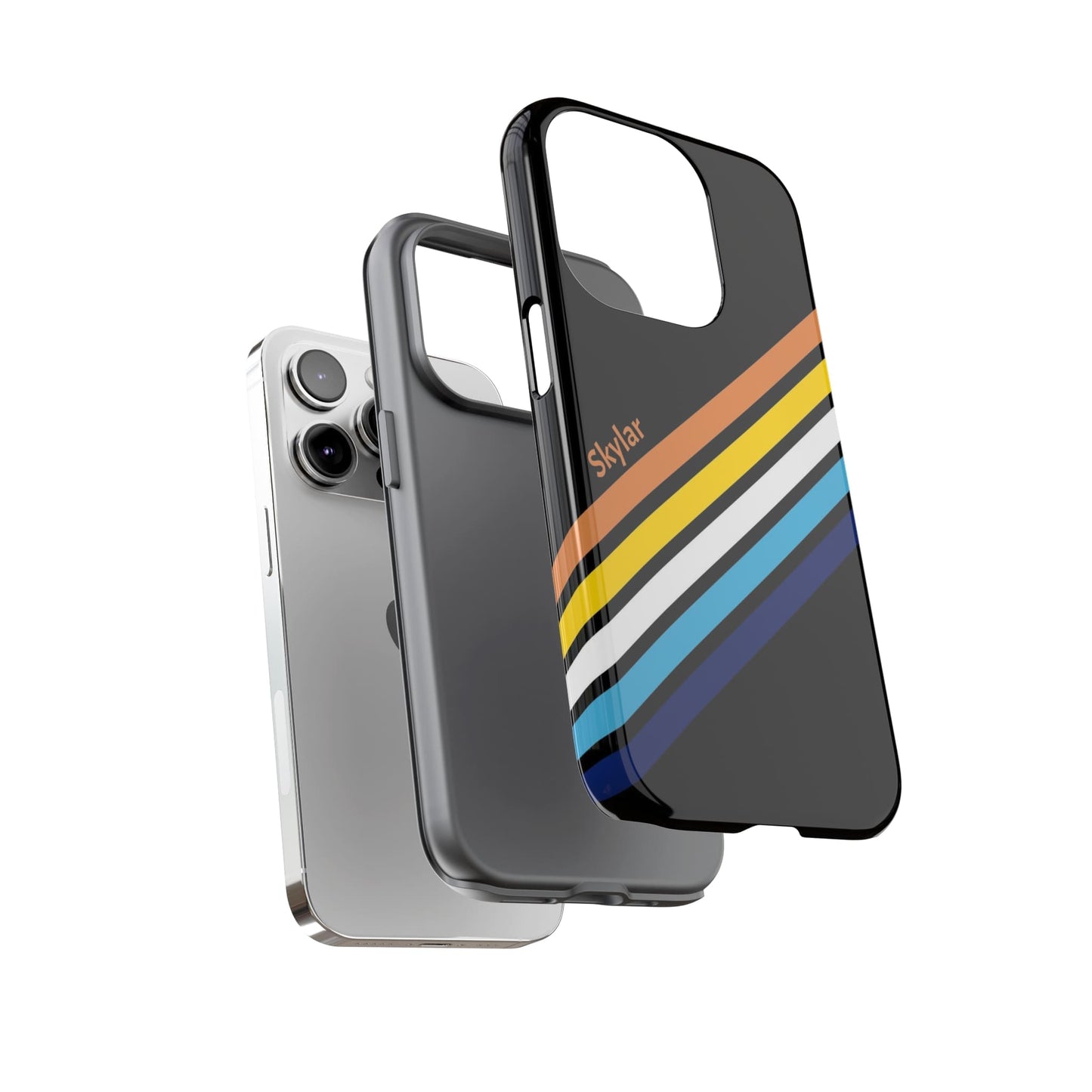aroace phone case personalized, layers