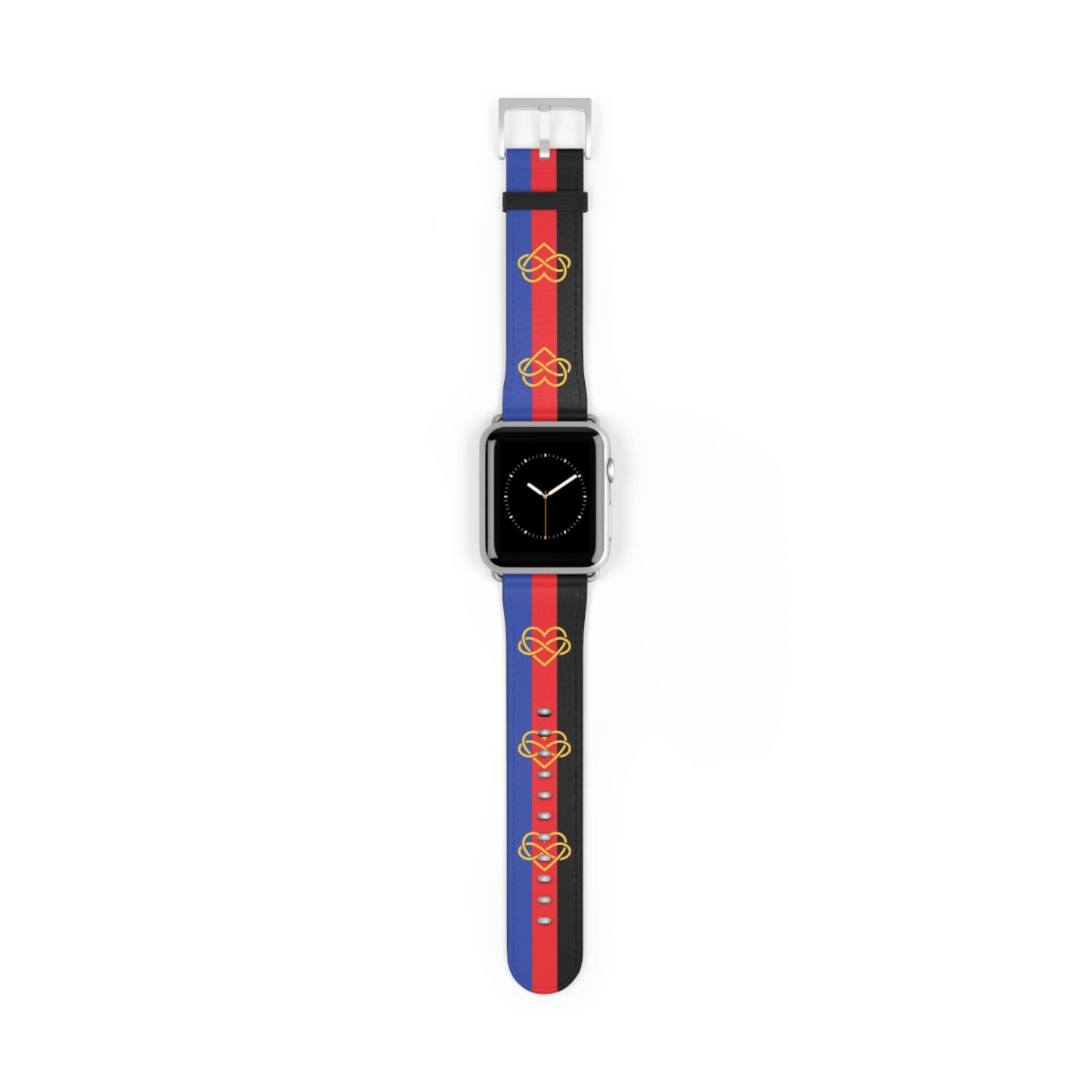 polyamory watch band for Apple iwatch, silver
