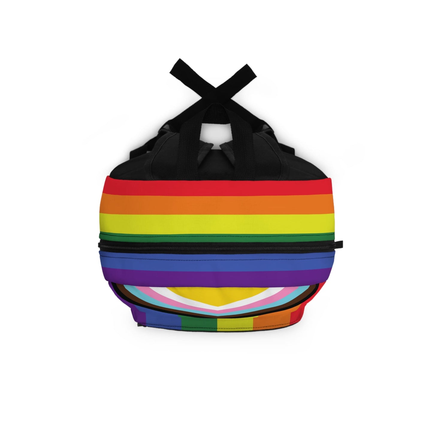 LGBTQ rainbow pride backpack top