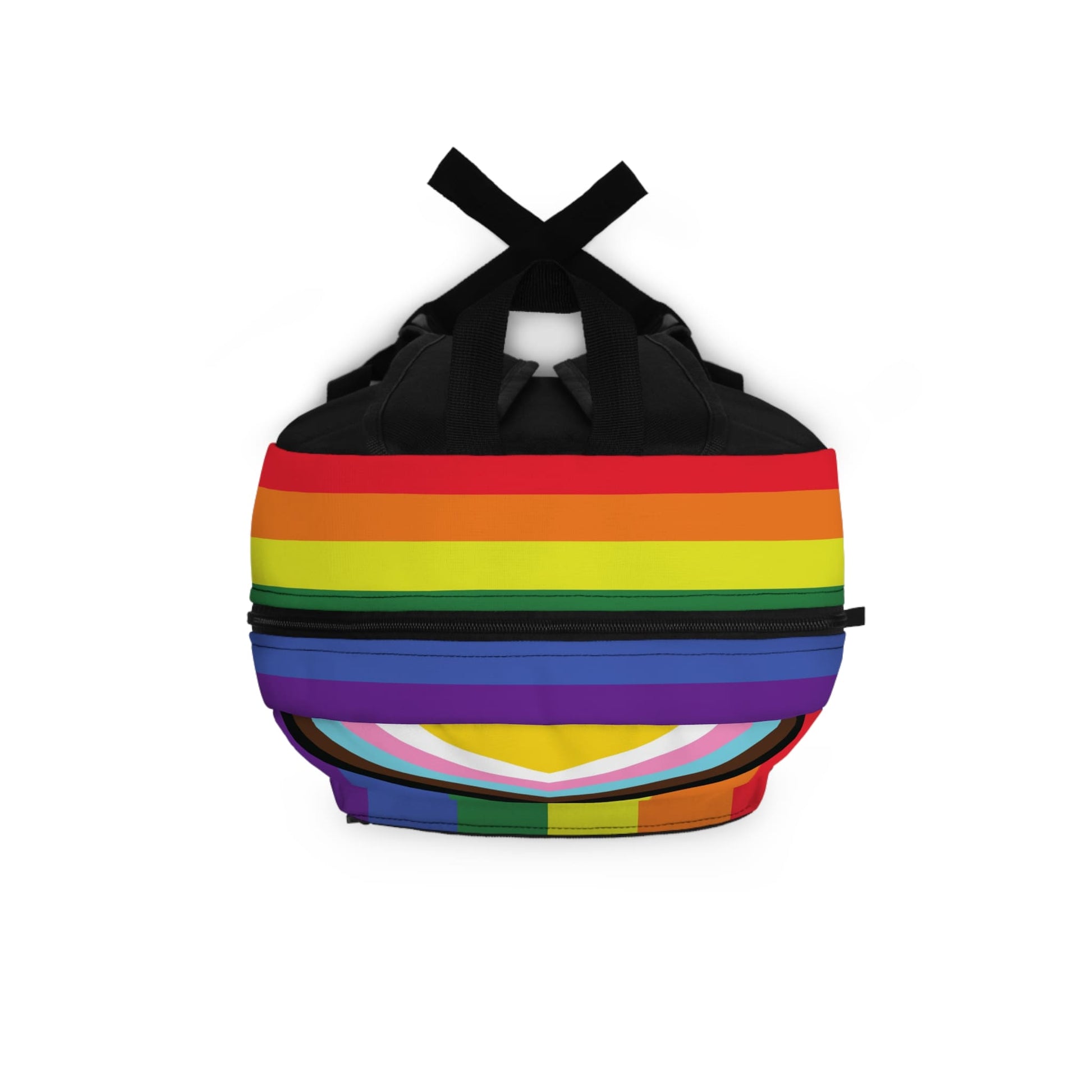 LGBTQ rainbow pride backpack top