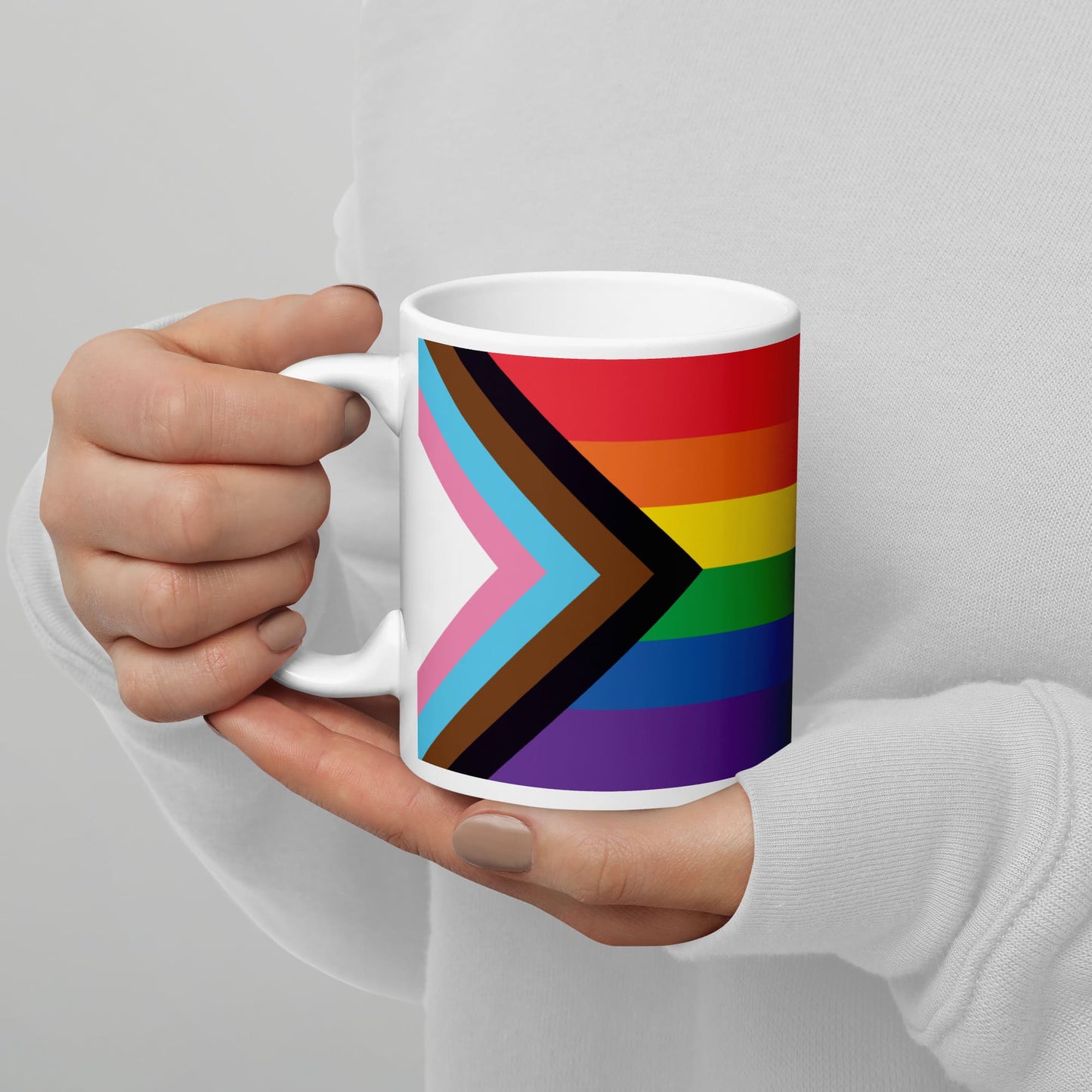 progress pride coffee mug zoom