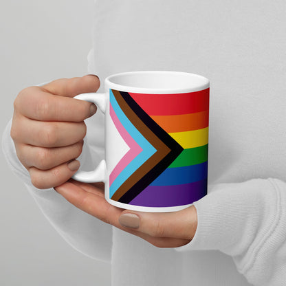 progress pride coffee mug zoom