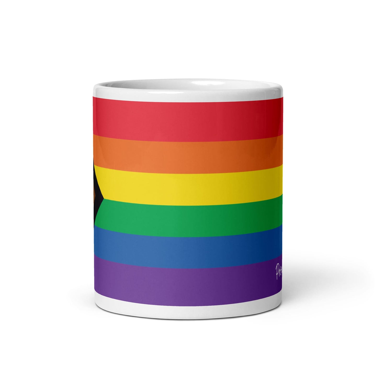 progress pride coffee mug middle