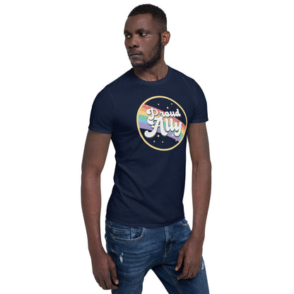 LGBT ally shirt, model 2