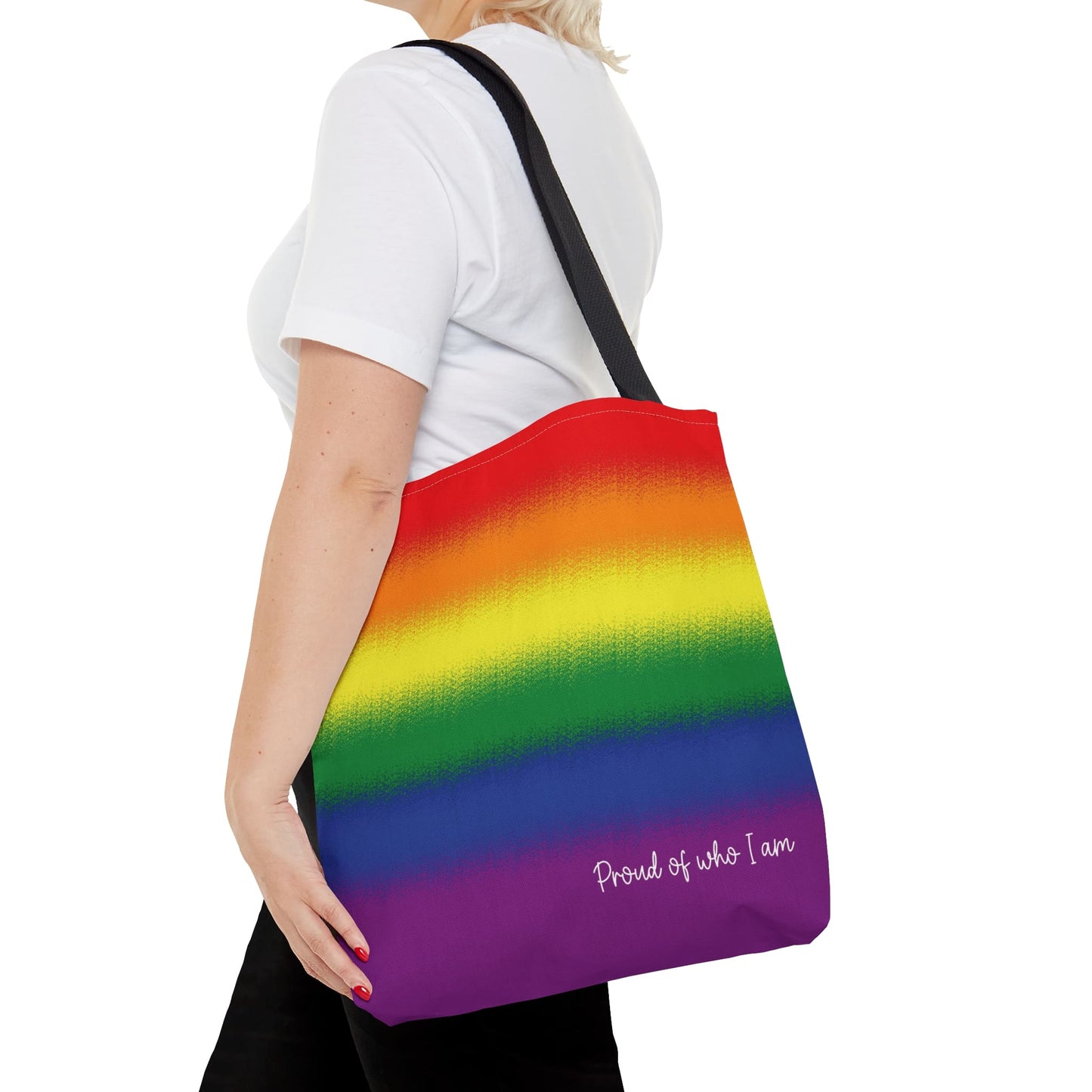 LGBTQ pride tote bag, medium