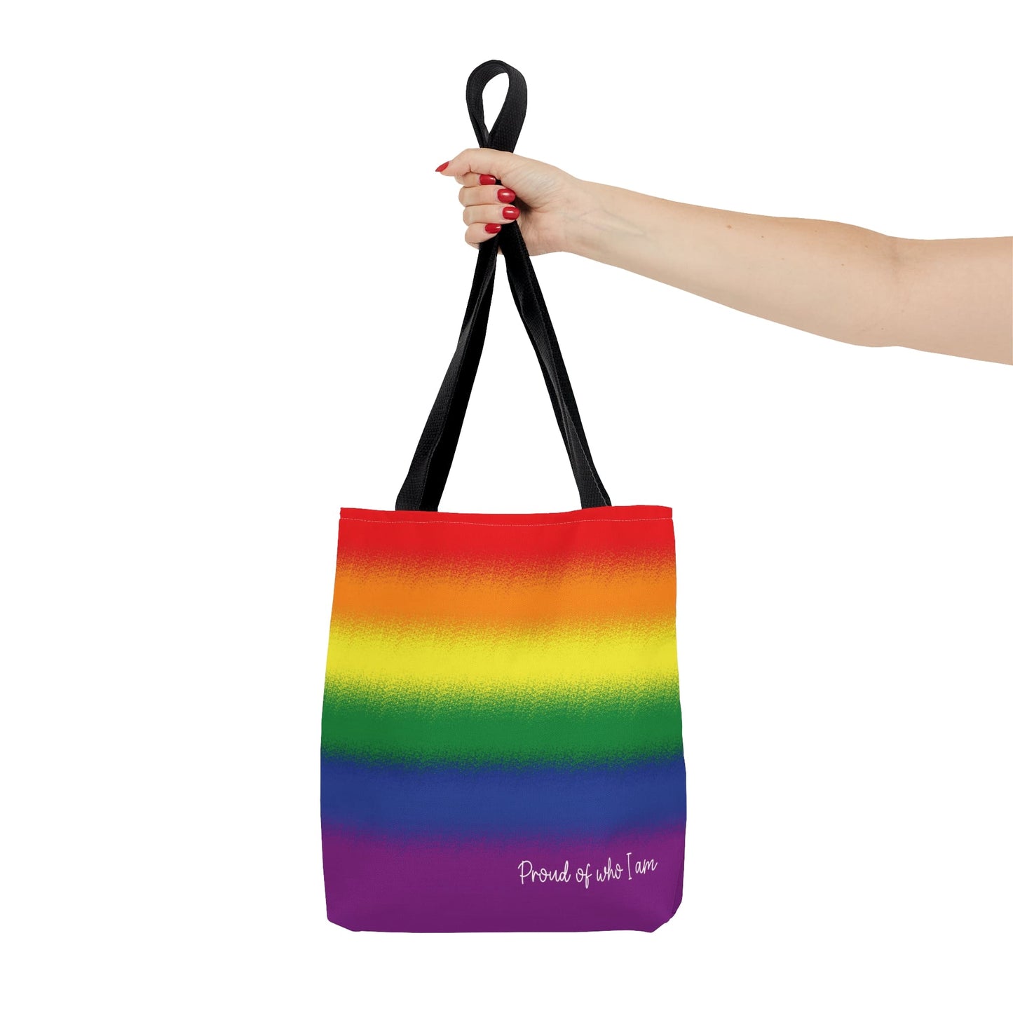 LGBTQ pride tote bag, small
