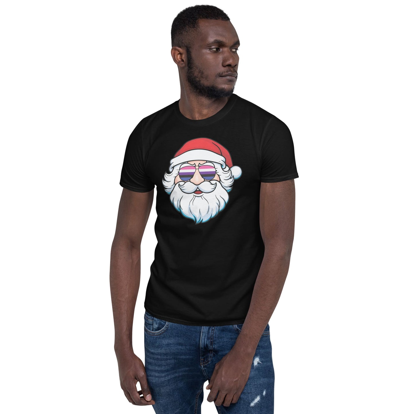 Santa genderfluid tshirt