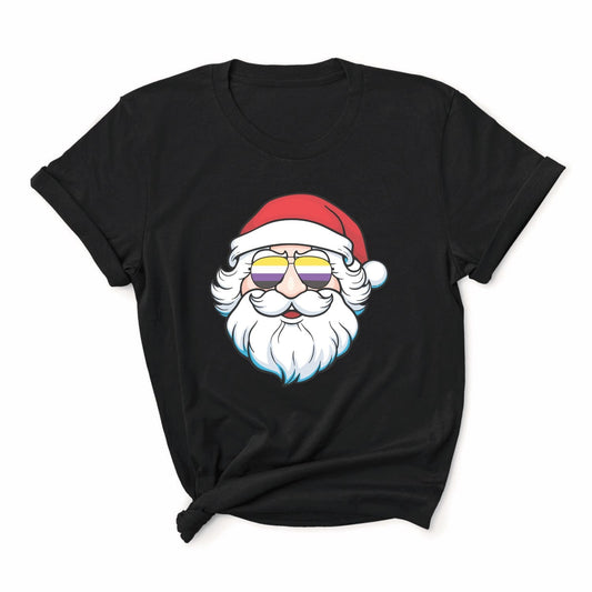 Santa claus nonbinary t shirt