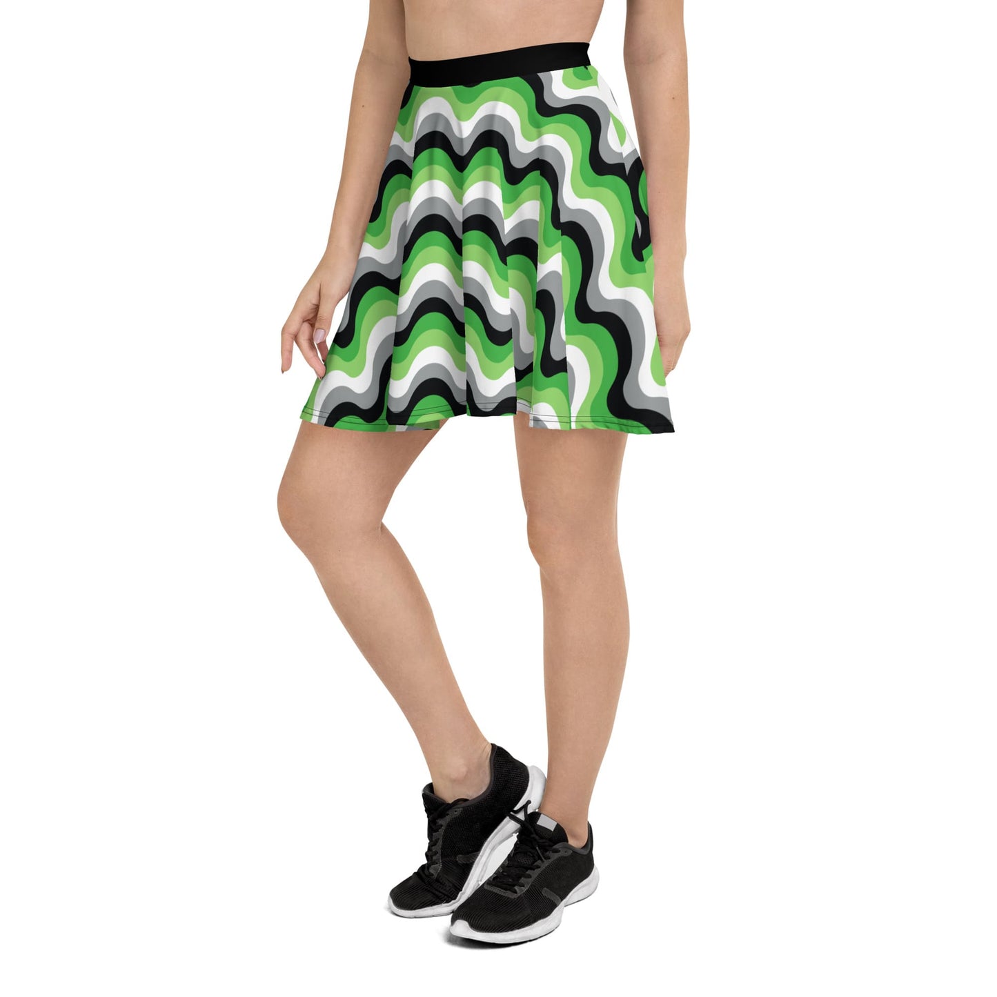 aromantic skirt, left