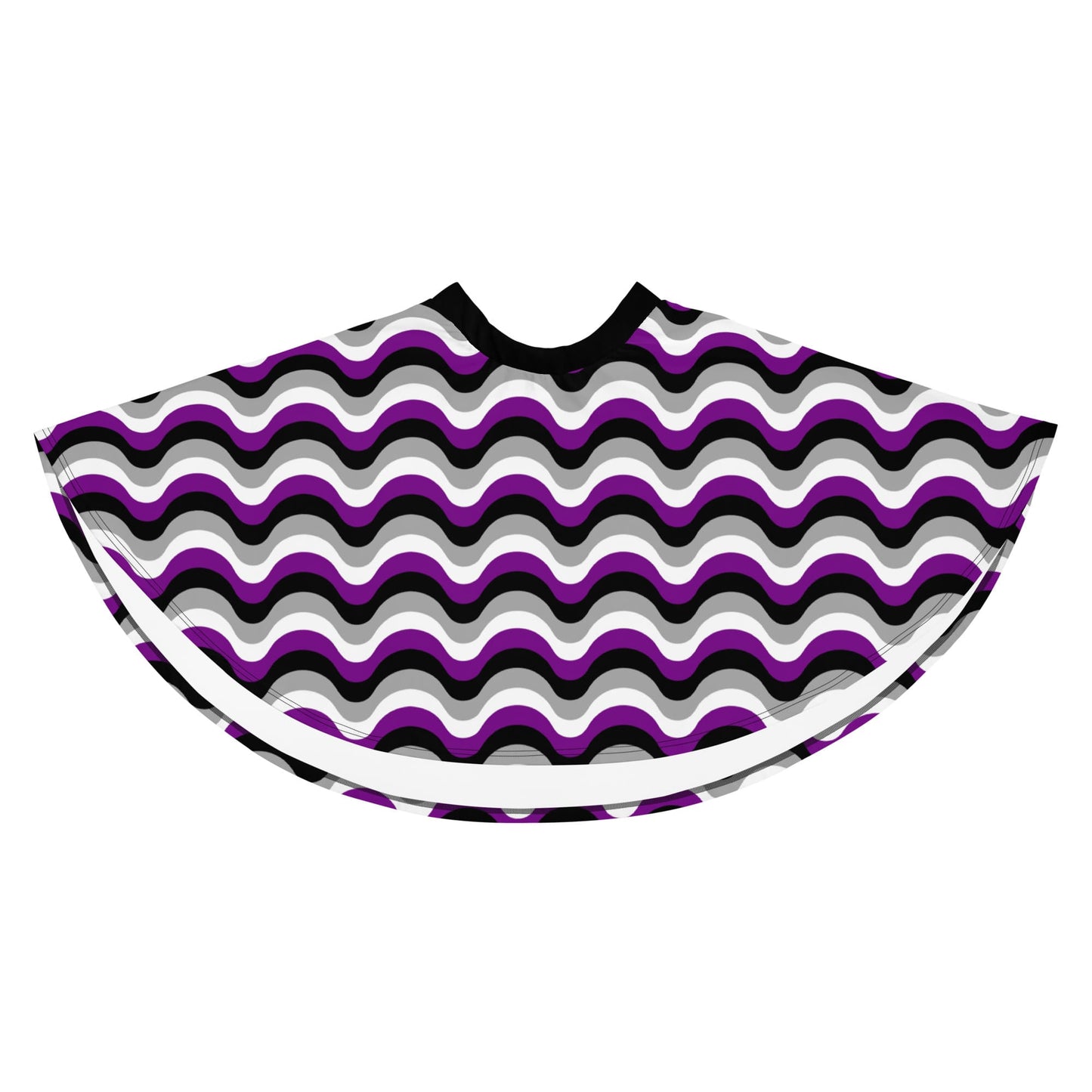 asexual skirt, flatlay