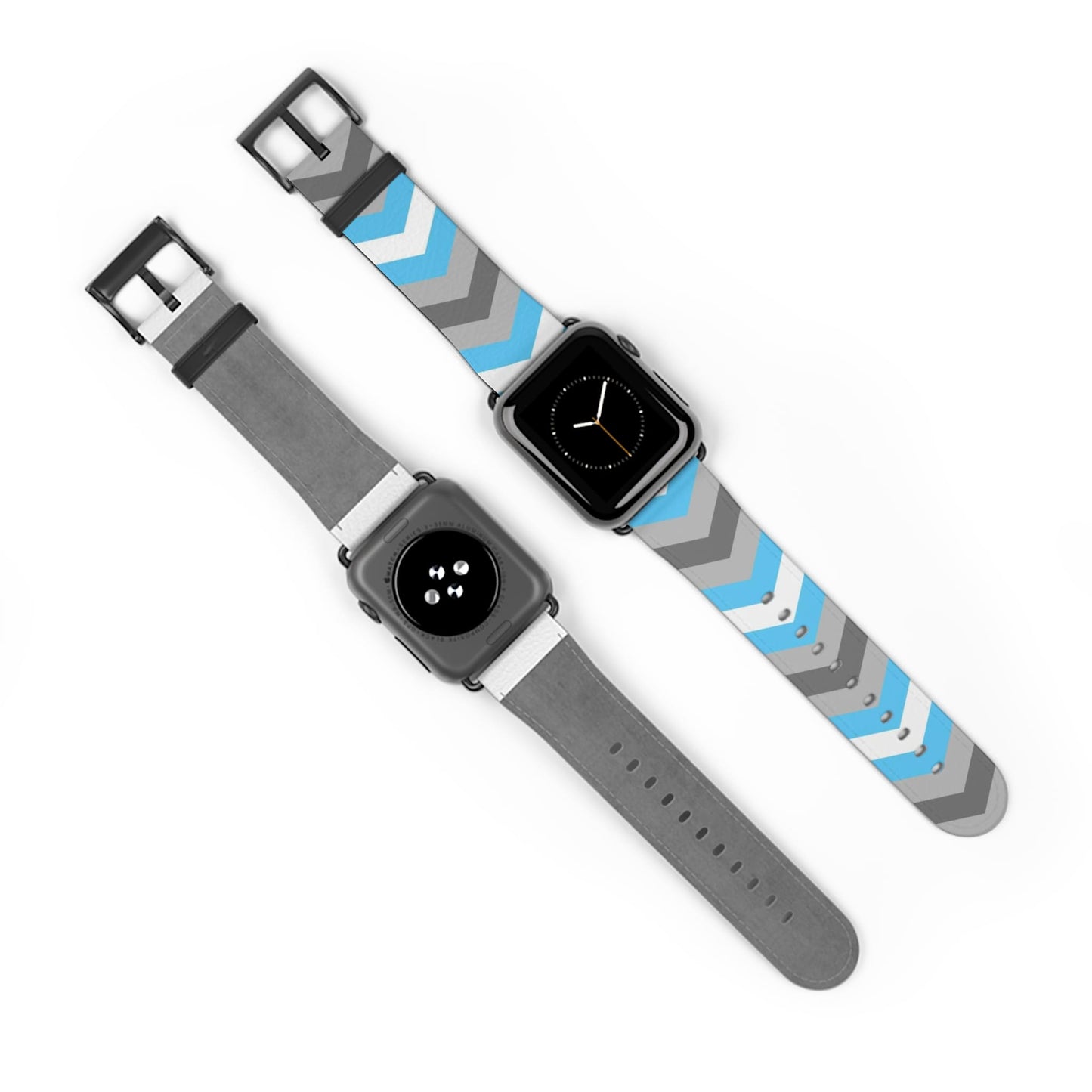 demiboy apple watch band, discreet chevron pattern