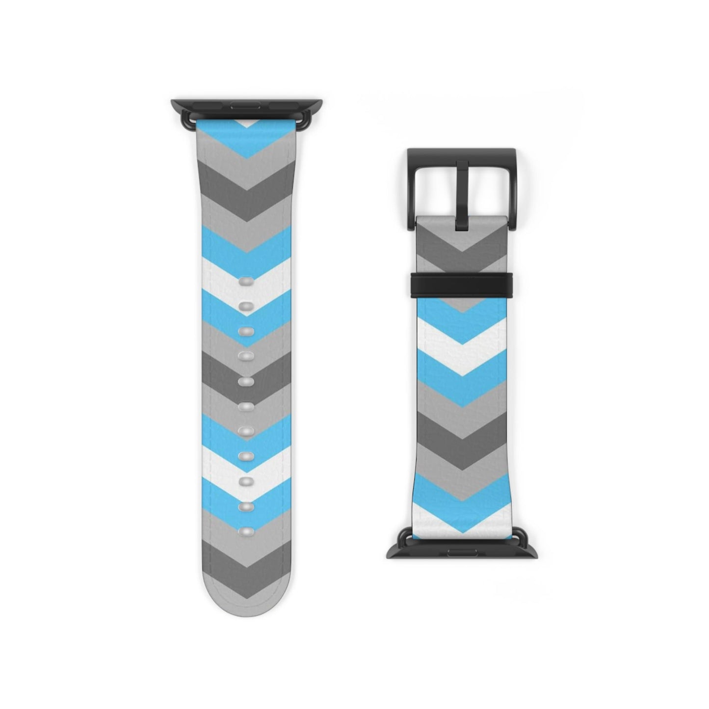 demiboy apple watch band, discreet chevron pattern