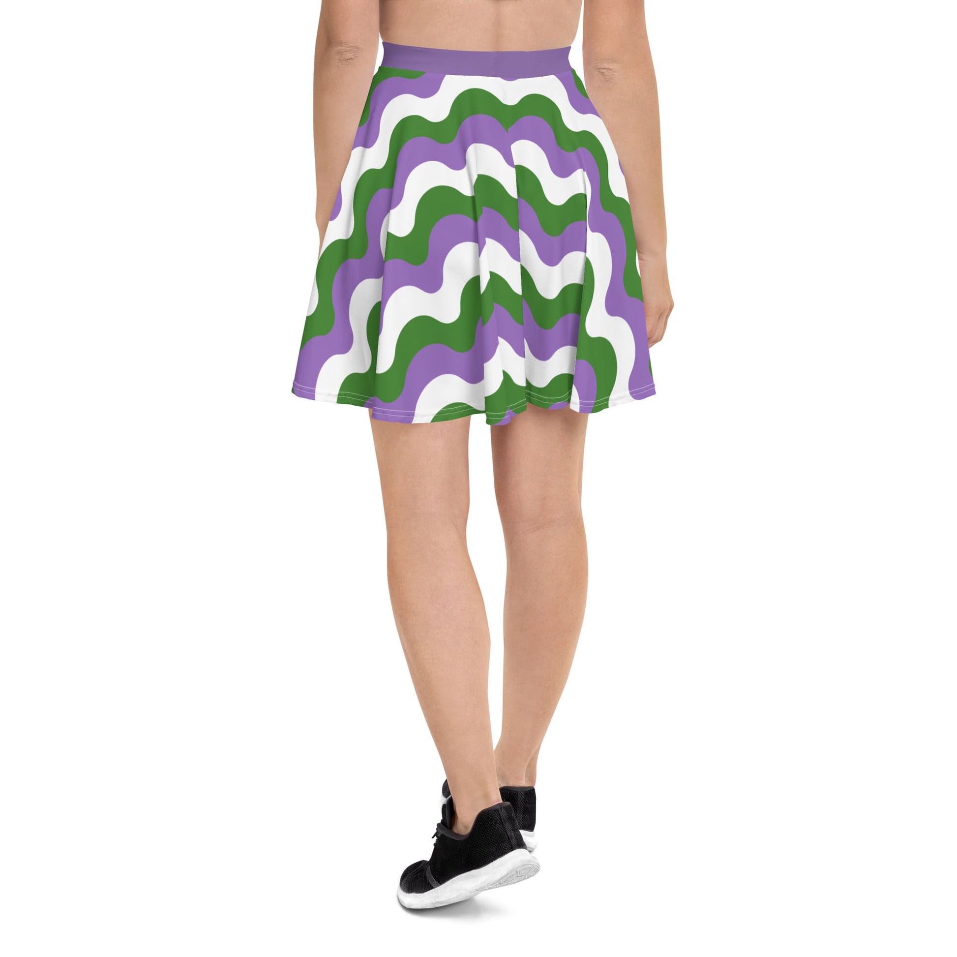 genderqueer skirt, back